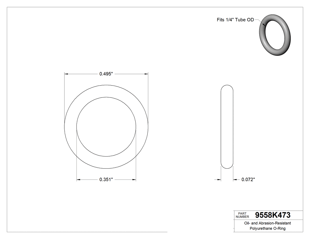 Technical drawing - 9558K473